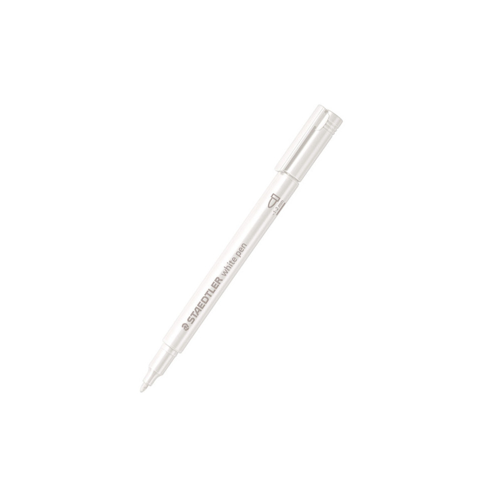 Marker metaliczny - Staedtler - biały, 1-2 mm
