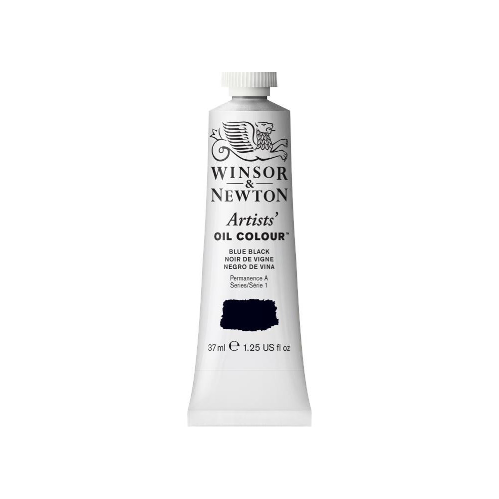 Farba olejna Artists' Oil Colour - Winsor & Newton - Blue Black, 37 ml