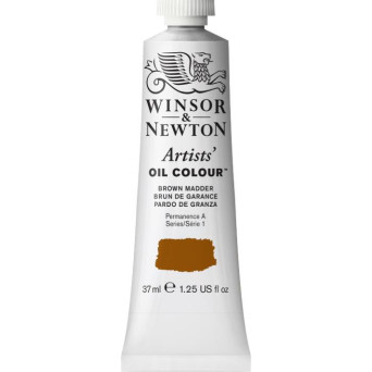 Farba olejna Artists' Oil Colour - Winsor & Newton - Brown Madder, 37 ml