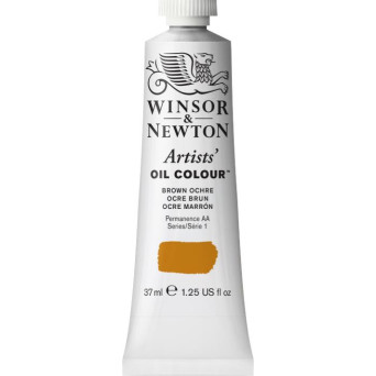 Farba olejna Artists' Oil Colour - Winsor & Newton - Brown Ochre, 37 ml