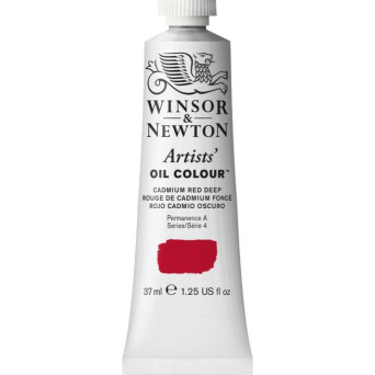 Oil paint Artists' Oil Colour - Winsor & Newton - Cadmium Red Deep, 37 ml