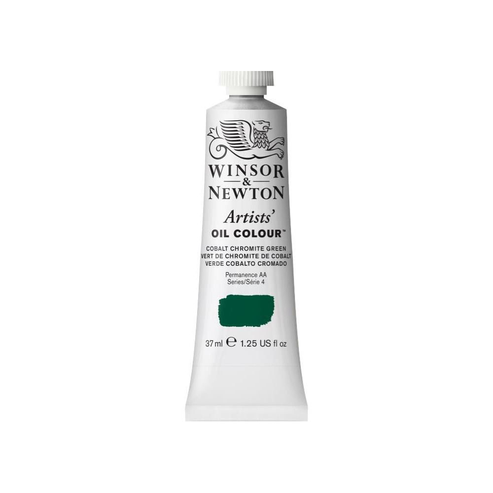 Farba olejna Artists' Oil Colour - Winsor & Newton - Cobalt Chromite Green, 37 ml