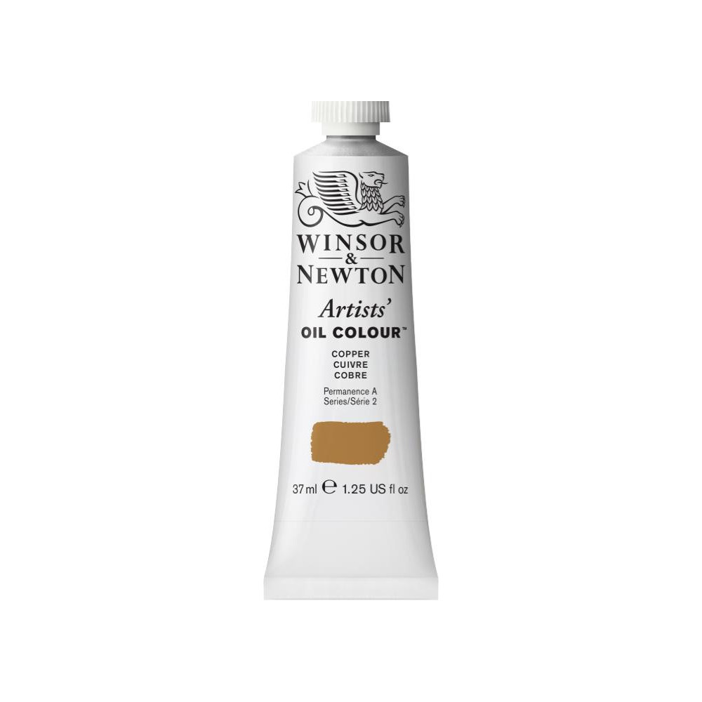 Farba olejna Artists' Oil Colour - Winsor & Newton - Copper, 37 ml