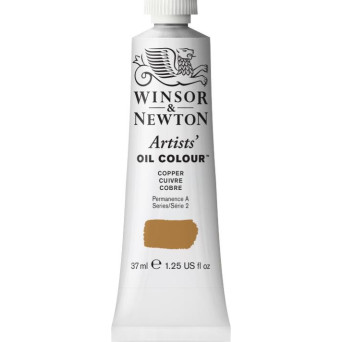 Farba olejna Artists' Oil Colour - Winsor & Newton - Copper, 37 ml