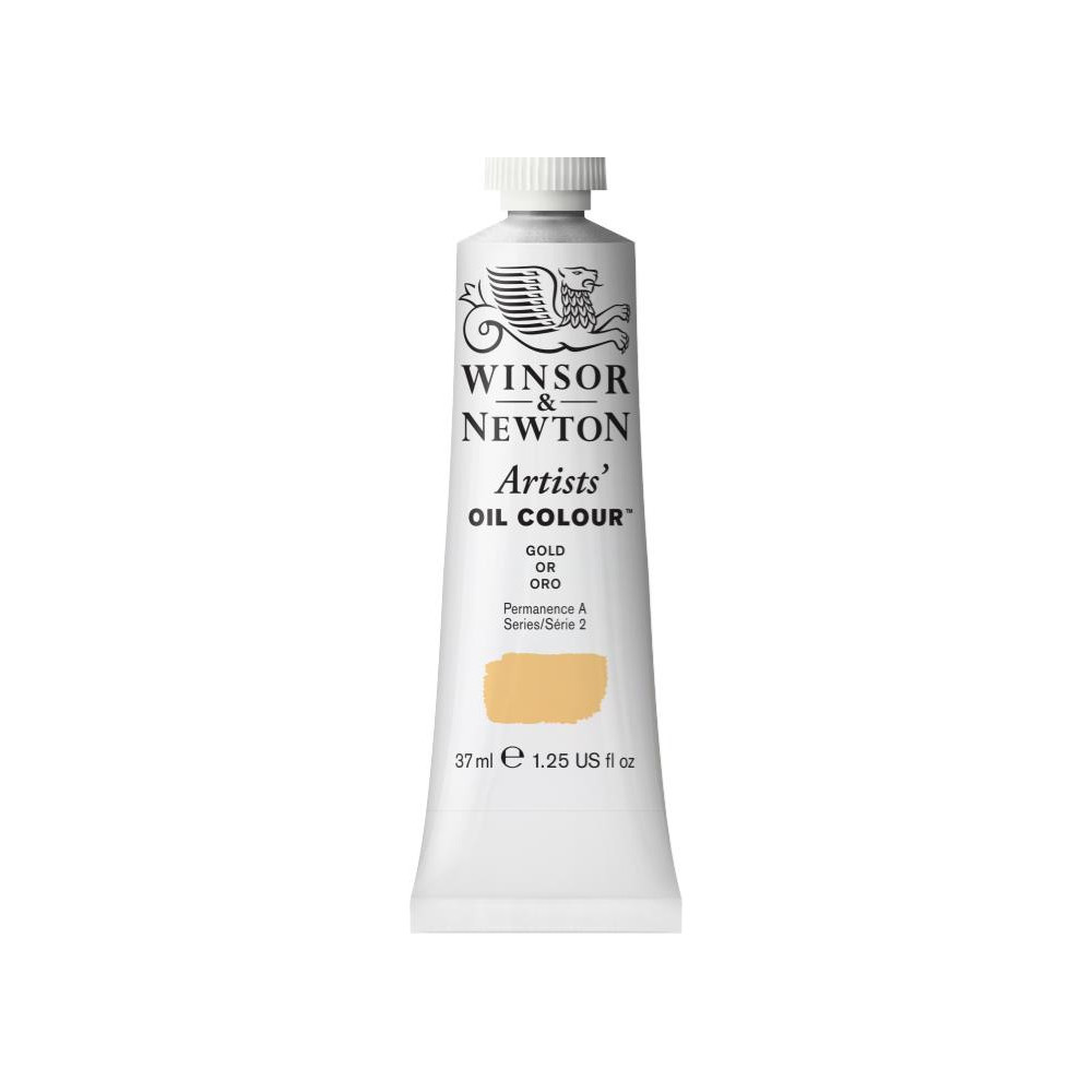 Farba olejna Artists' Oil Colour - Winsor & Newton - Gold, 37 ml