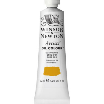 Farba olejna Artists' Oil Colour - Winsor & Newton - Gold Ochre, 37 ml