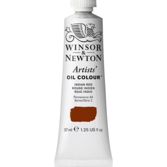 Farba olejna Artists' Oil Colour - Winsor & Newton - Indian Red, 37 ml