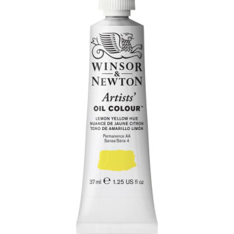 Farba olejna Artists' Oil Colour - Winsor & Newton - Lemon Yellow Hue, 37 ml