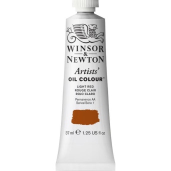 Farba olejna Artists' Oil Colour - Winsor & Newton - Light Red, 37 ml