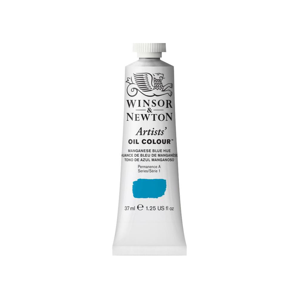 Farba olejna Artists' Oil Colour - Winsor & Newton - Manganese Blue, 37 ml