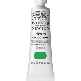 Oil paint Artists' Oil Colour - Winsor & Newton - Permanent Green Light, 37 ml