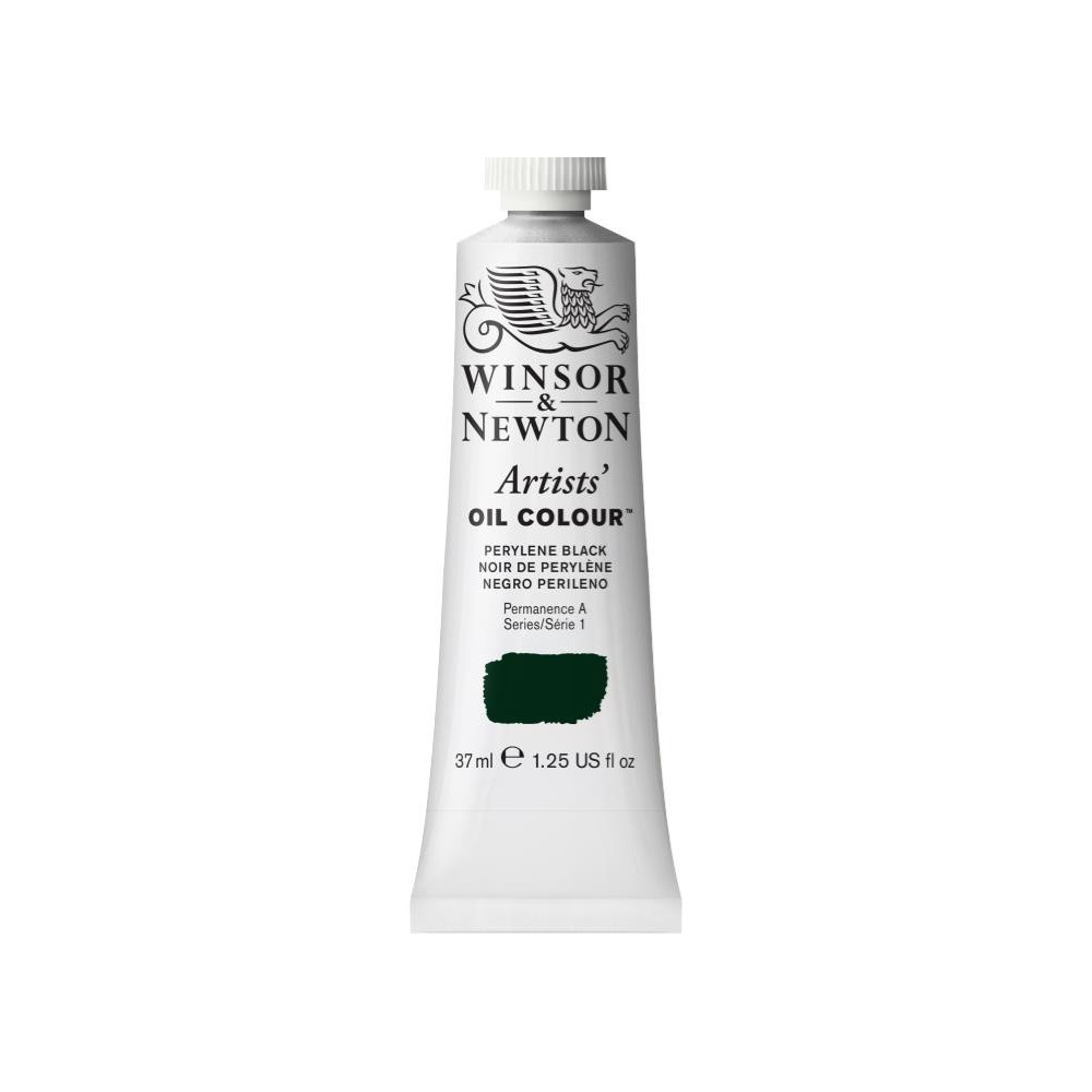 Oil paint Artists' Oil Colour - Winsor & Newton - Perylene Black, 37 ml