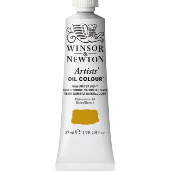 Farba olejna Artists' Oil Colour - Winsor & Newton - Raw Umber Light, 37 ml