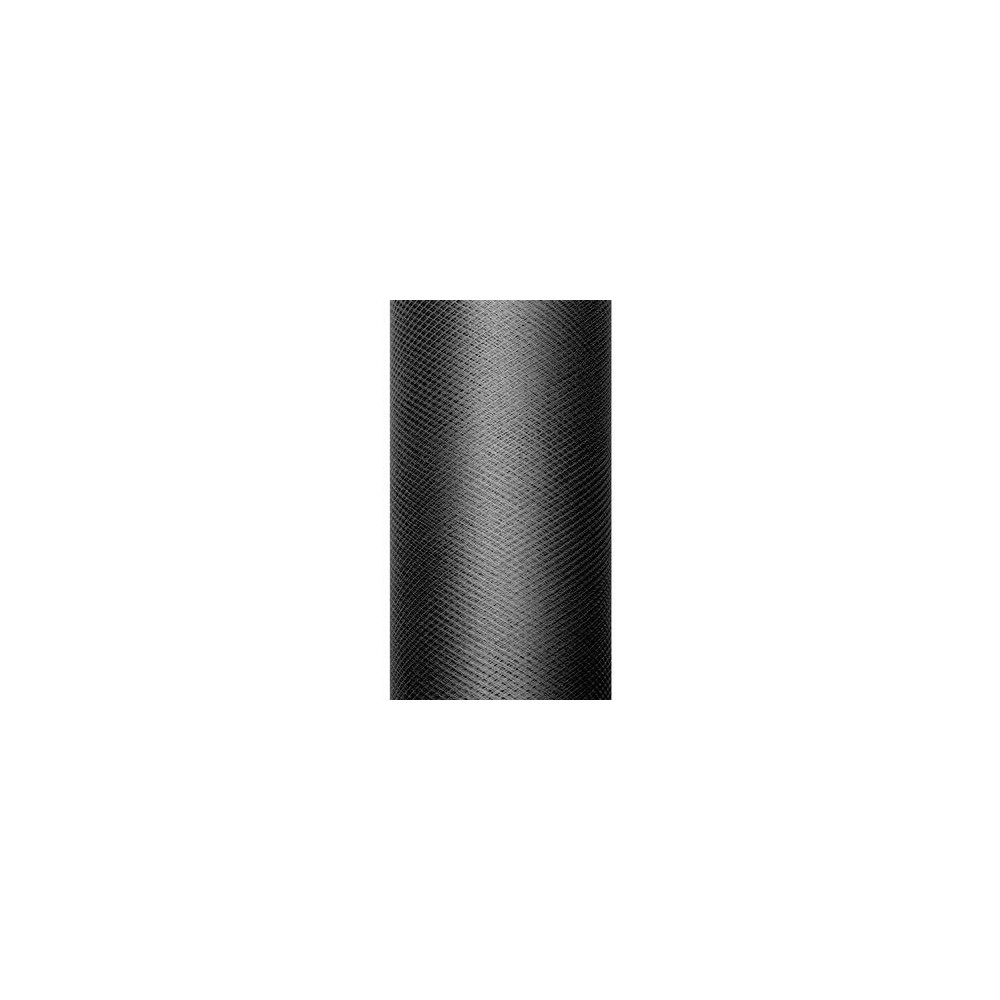 Decorative Tulle 15 cm x 9 m 010 Black