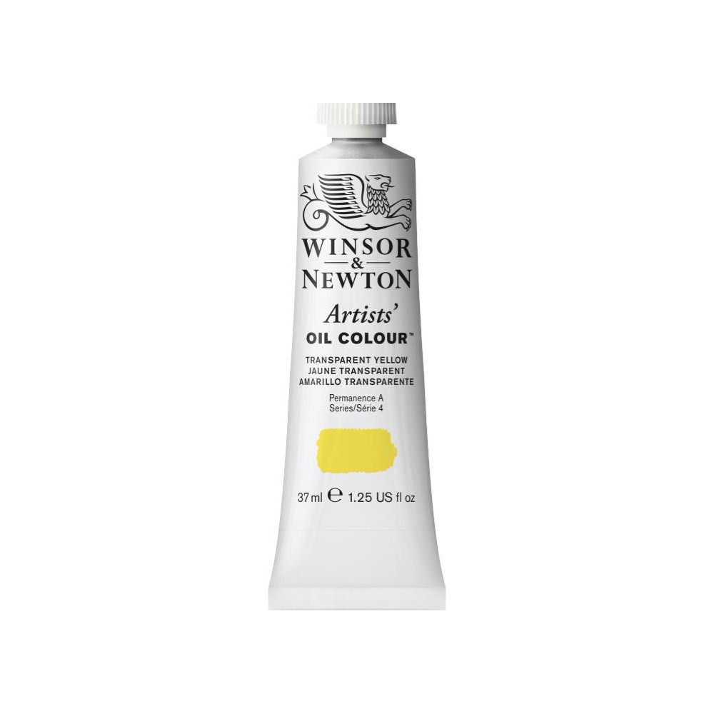 Oil paint Artists' Oil Colour - Winsor & Newton - Transparent Yellow, 37 ml