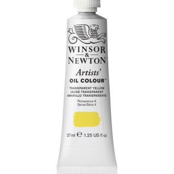 Oil paint Artists' Oil Colour - Winsor & Newton - Transparent Yellow, 37 ml