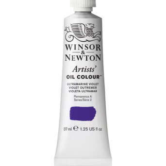 Farba olejna Artists' Oil Colour - Winsor & Newton - Ultramarine Violet, 37 ml