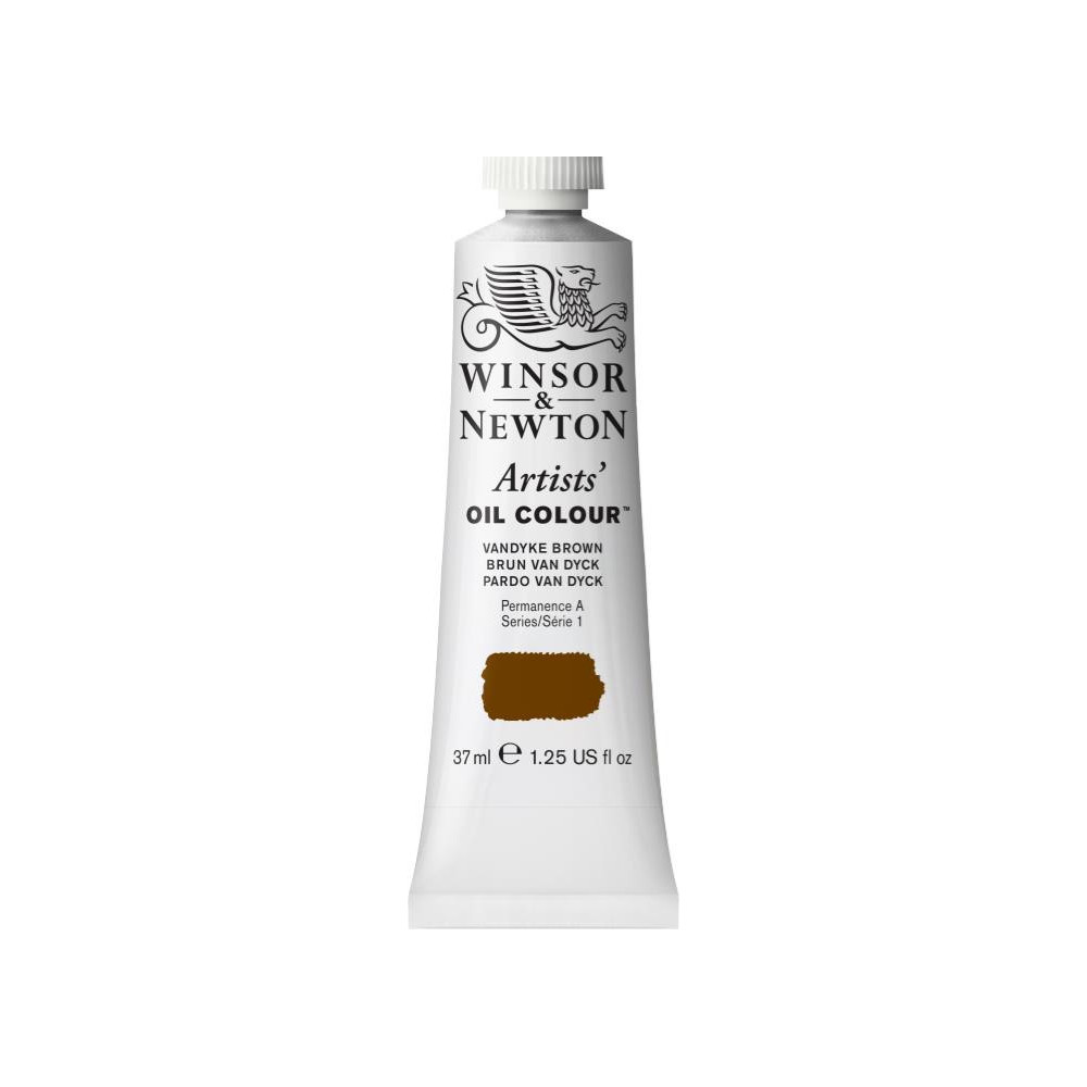 Oil paint Artists' Oil Colour - Winsor & Newton - Vandyke Brown, 37 ml