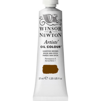 Farba olejna Artists' Oil Colour - Winsor & Newton - Vandyke Brown, 37 ml