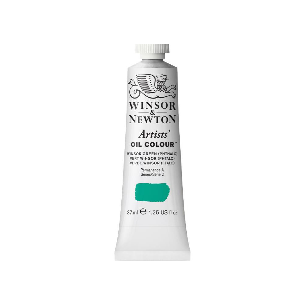Oil paint Artists' Oil Colour - Winsor & Newton - Winsor Green Phthalo, 37 ml