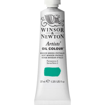 Oil paint Artists' Oil Colour - Winsor & Newton - Winsor Green Phthalo, 37 ml