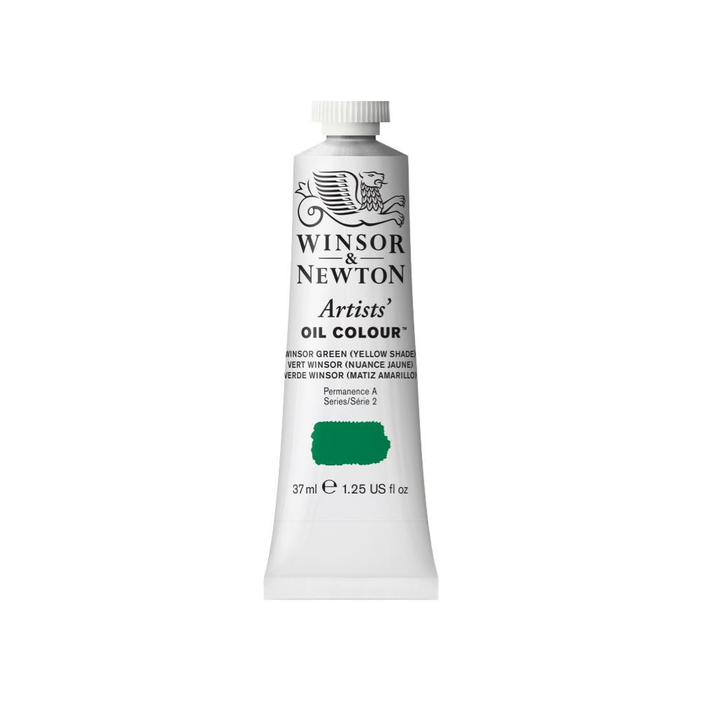 Oil paint Artists' Oil Colour - Winsor & Newton - Winsor Green Yellow Shade, 37 ml