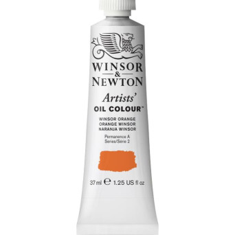 Farba olejna Artists' Oil Colour - Winsor & Newton - Winsor Orange, 37 ml