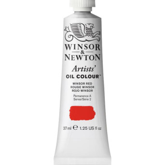 Farba olejna Artists' Oil Colour - Winsor & Newton - Winsor Red, 37 ml