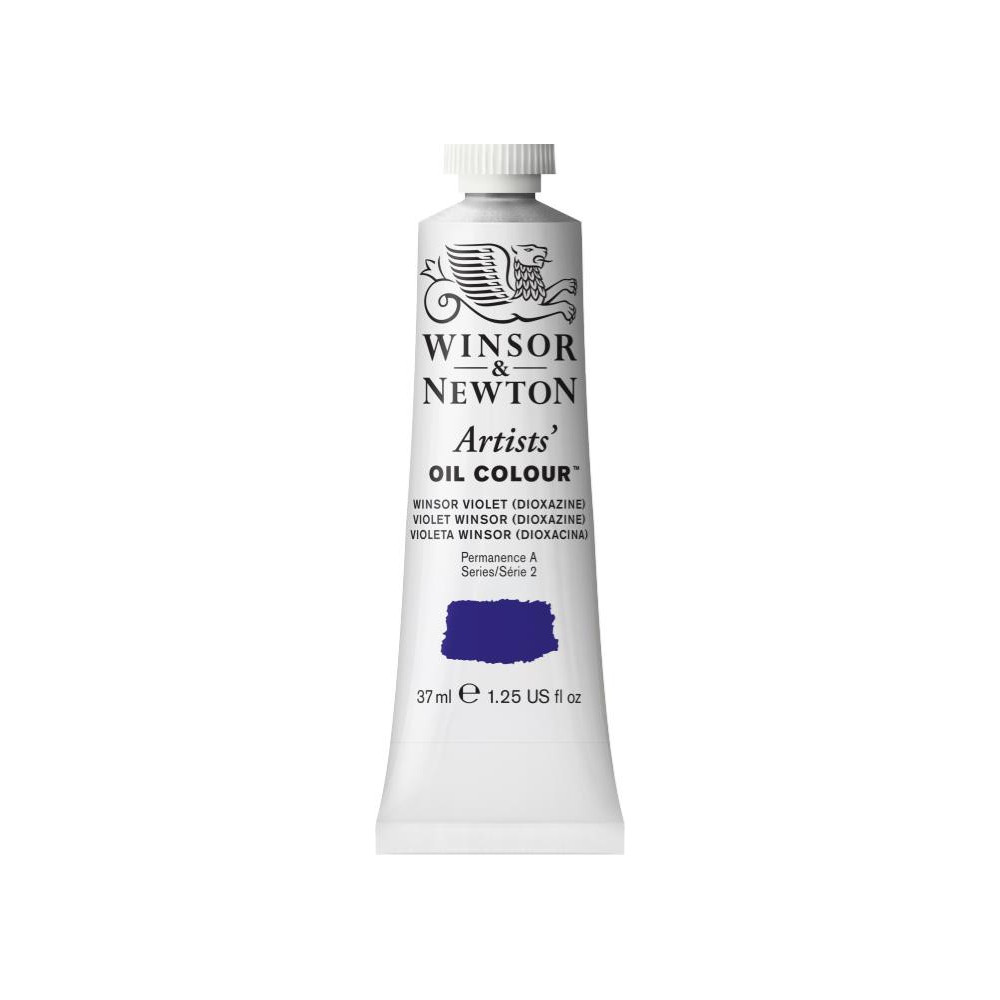 Farba olejna Artists' Oil Colour - Winsor & Newton - Winsor Violet Dioxazine, 37 ml