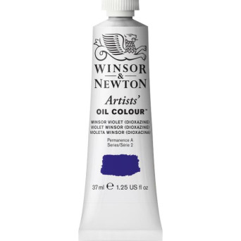 Farba olejna Artists' Oil Colour - Winsor & Newton - Winsor Violet Dioxazine, 37 ml