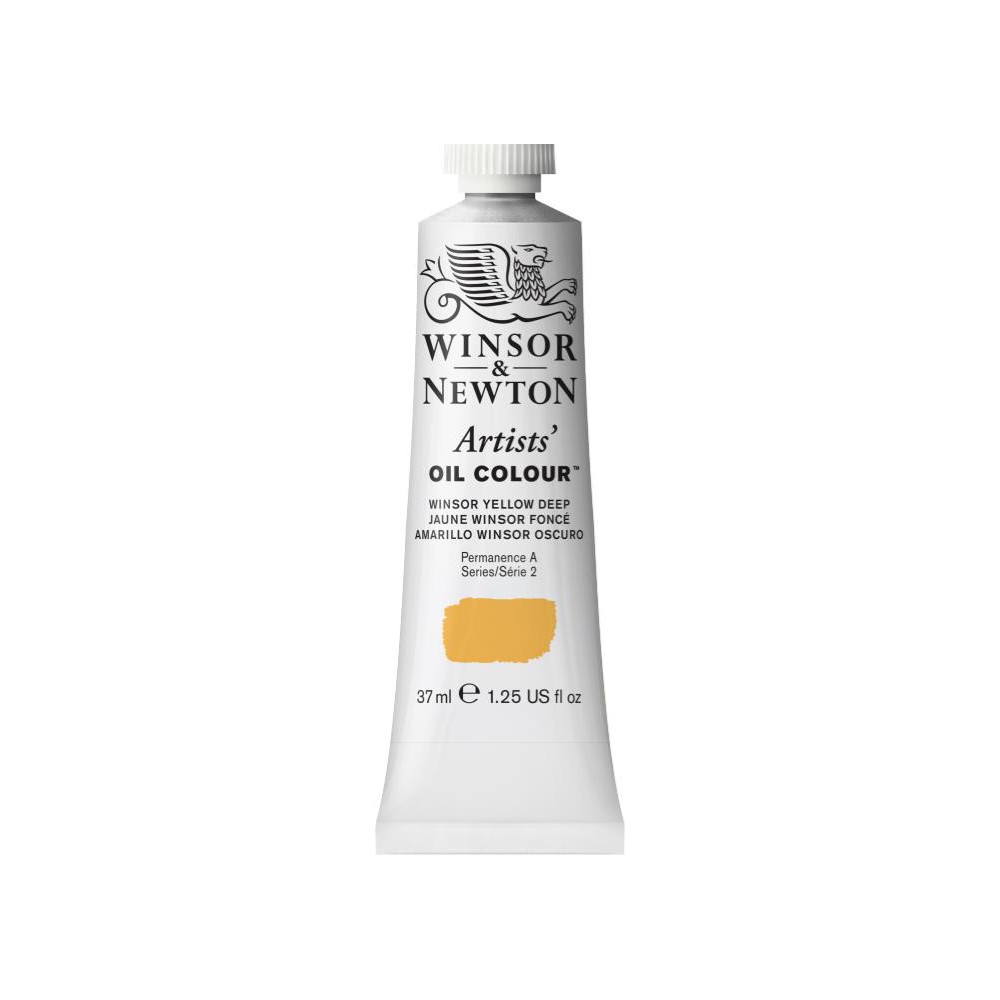Oil paint Artists' Oil Colour - Winsor & Newton - Winsor Yellow Deep, 37 ml