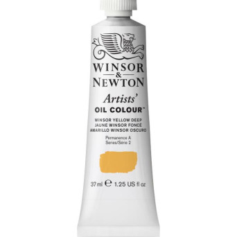 Oil paint Artists' Oil Colour - Winsor & Newton - Winsor Yellow Deep, 37 ml