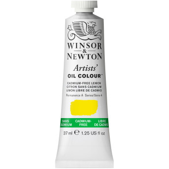 Farba olejna Artists' Oil Colour - Winsor & Newton - Cadmium Free Lemon, 37 ml