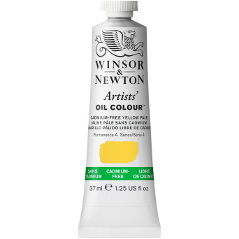 Farba olejna Artists' Oil Colour - Winsor & Newton - Cadmium Free Yellow Pale, 37 ml