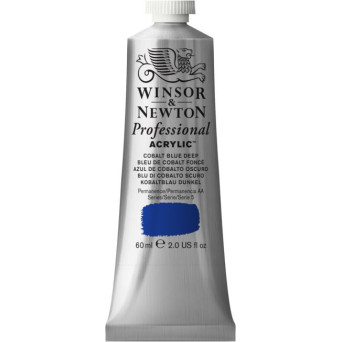 Farba akrylowa Professional Acrylic - Winsor & Newton - Cobalt Blue Deep, 60 ml