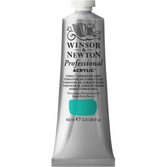 Farba akrylowa Professional Acrylic - Winsor & Newton - Cobalt Turquoise Deep, 60 ml