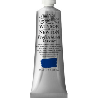Acrylic paint Professional Acrylic - Winsor & Newton - Phthalo Blue Red Shade, 60 ml