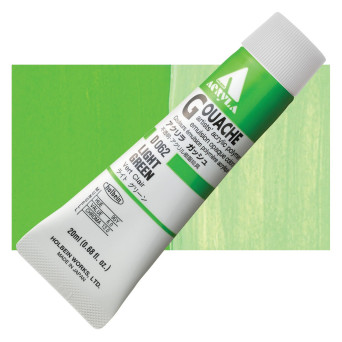 Farba gwasz Acryla Gouache - Holbein - Light Green, 20 ml