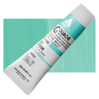 Acryla Gouache paint - Holbein - Ice Green, 20 ml