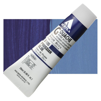 Farba gwasz Acryla Gouache - Holbein - Prussian Blue, 20 ml