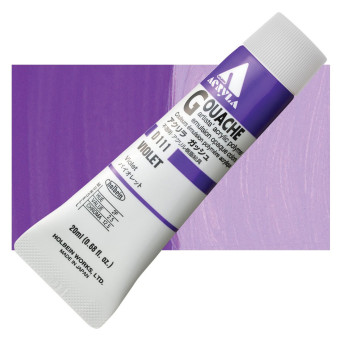 Acryla Gouache paint - Holbein - Violet, 20 ml
