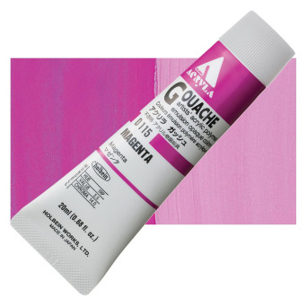 Farba gwasz Acryla Gouache - Holbein - Magenta, 20 ml
