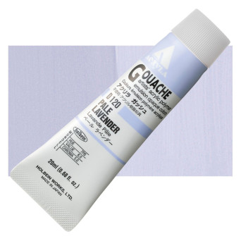 Farba gwasz Acryla Gouache - Holbein - Pale Lavender, 20 ml