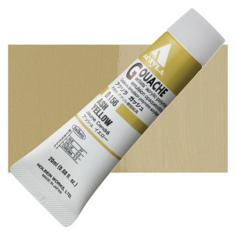 Farba gwasz Acryla Gouache - Holbein - Ash Yellow, 20 ml