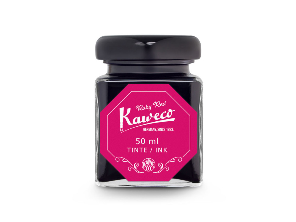 Atrament w butelce - Kaweco - Ruby Red, 50 ml