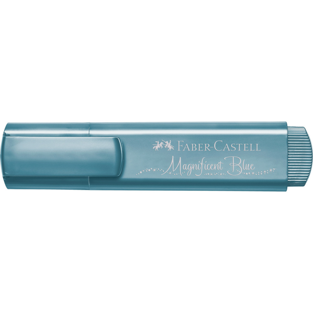 Zakreślacz metaliczny - Faber-Castell - Magnificent Blue