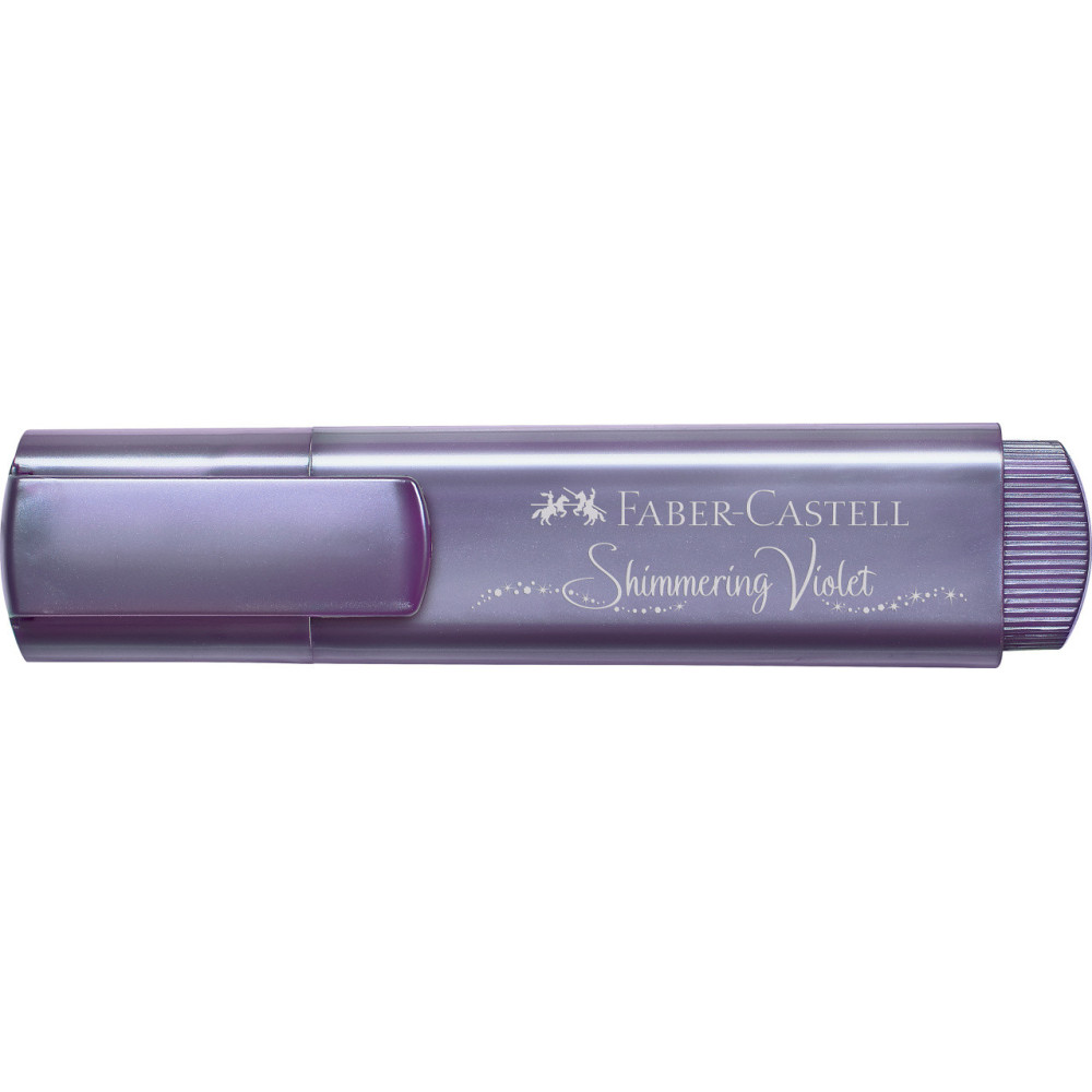 Zakreślacz metaliczny - Faber-Castell - Shimmering Violet