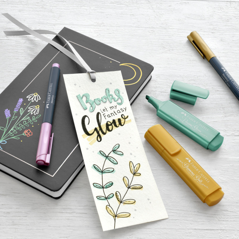 Zakreślacz metaliczny - Faber-Castell - Glorious Red
