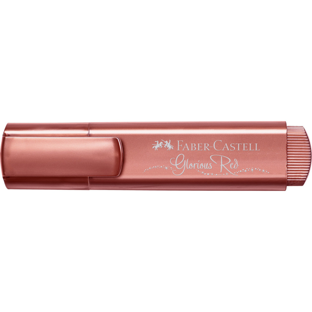 Metallic highlighter - Faber-Castell - Glorious Red