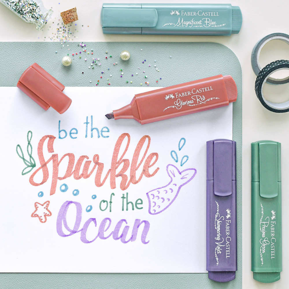 Metallic highlighter - Faber-Castell - Precious Green